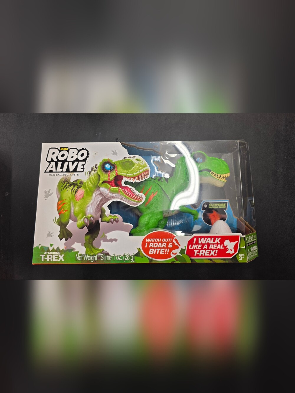 Robo Alive Attacking T-Rex Series 2 Dinosaur Toy by ZURUZURU’s new Robo Alive